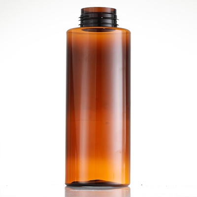 empacotamento da beleza do leite de 500ml Amber Plastic Bottle For Bath